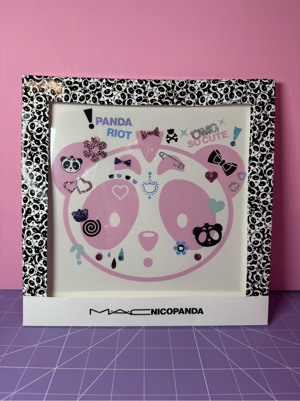 MAC x Nicopanda face & body sticker sheet limited edition Swarovski Crystals